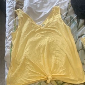 Yellow Tank Top